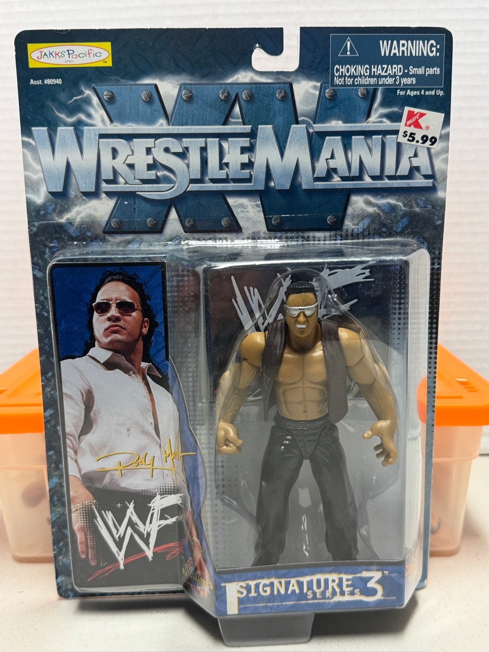 The Rock Jakks Pacific Figurine- NEW